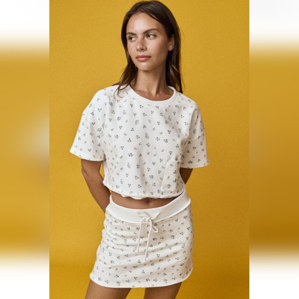 🪻🌸 Floral Dreams Top & Skort Set - Picture 4 of 5